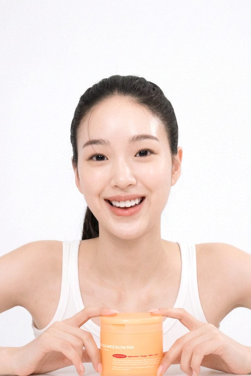 [요철제로 필링패드] 글로우 토너 패드 지우개 좁쌀 피지 모공 각질 아하 바하 60매, 3개