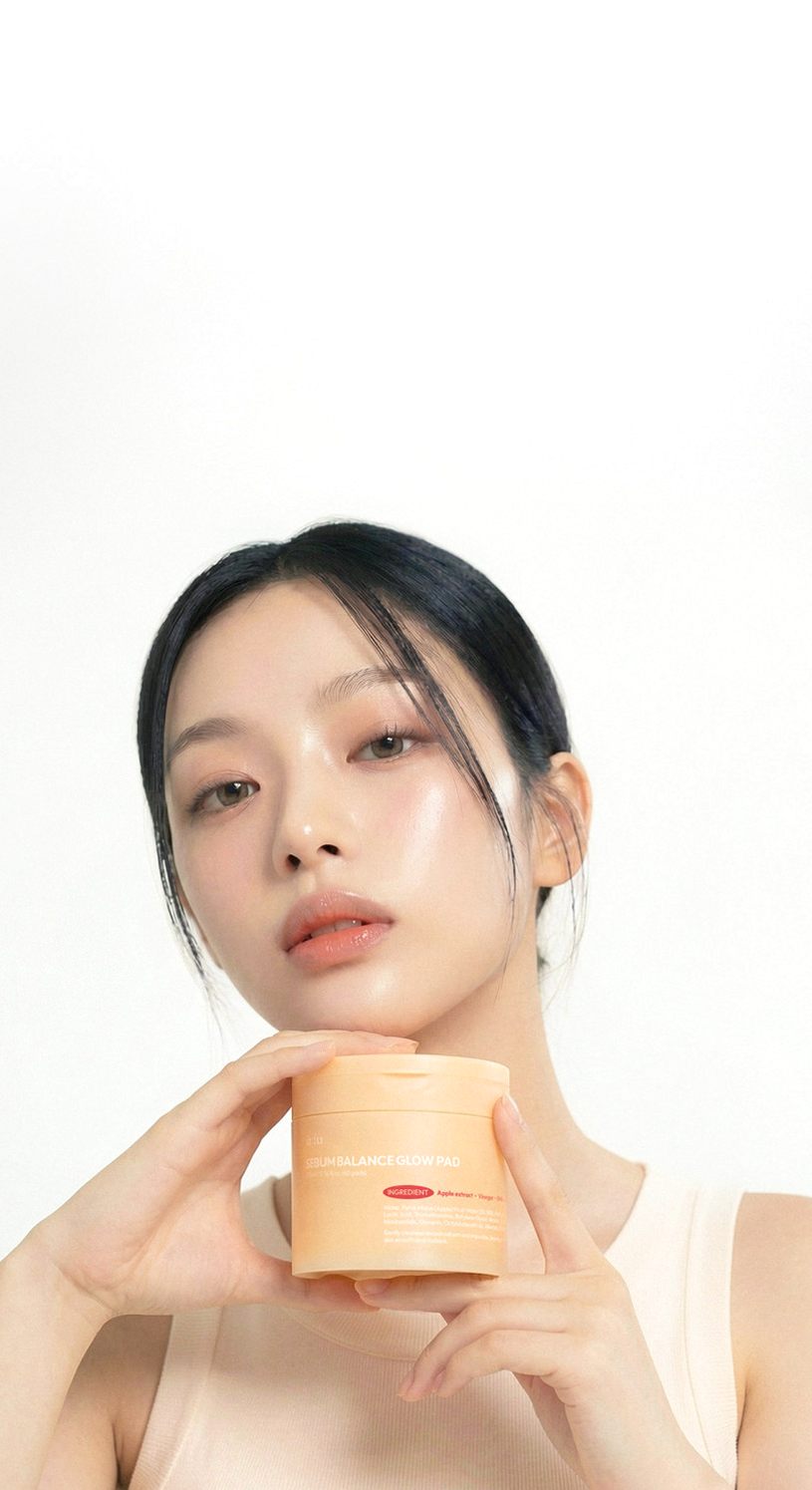 [요철제로 필링패드] 글로우 토너 패드 지우개 좁쌀 피지 모공 각질 아하 바하 60매, 3개